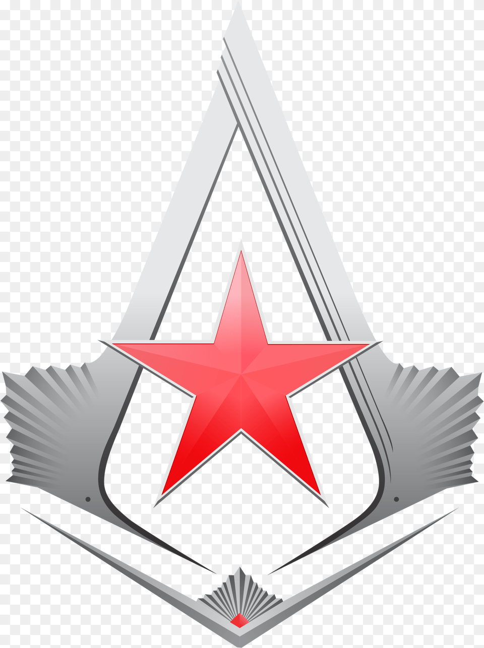 Assassins Creed Symbol Assassin39s Creed Russia Logo, Emblem, Star Symbol, Blade, Dagger Free Transparent Png