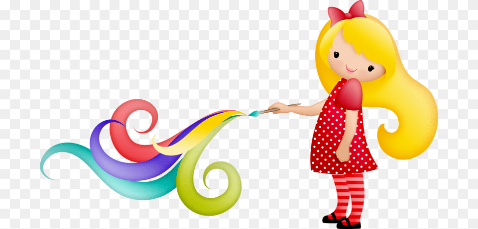 Transparent Assessments Clipart Menina Pintando, Pattern, Baby, Person, Art Png Image