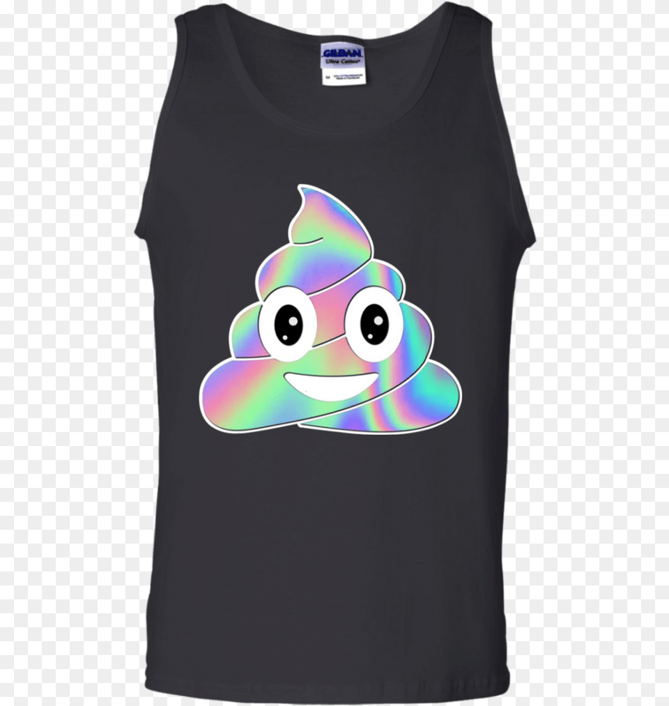 Transparent Asshole Clipart Unicorn Poop Emoji, Clothing, T-shirt, Tank Top, Shirt Png