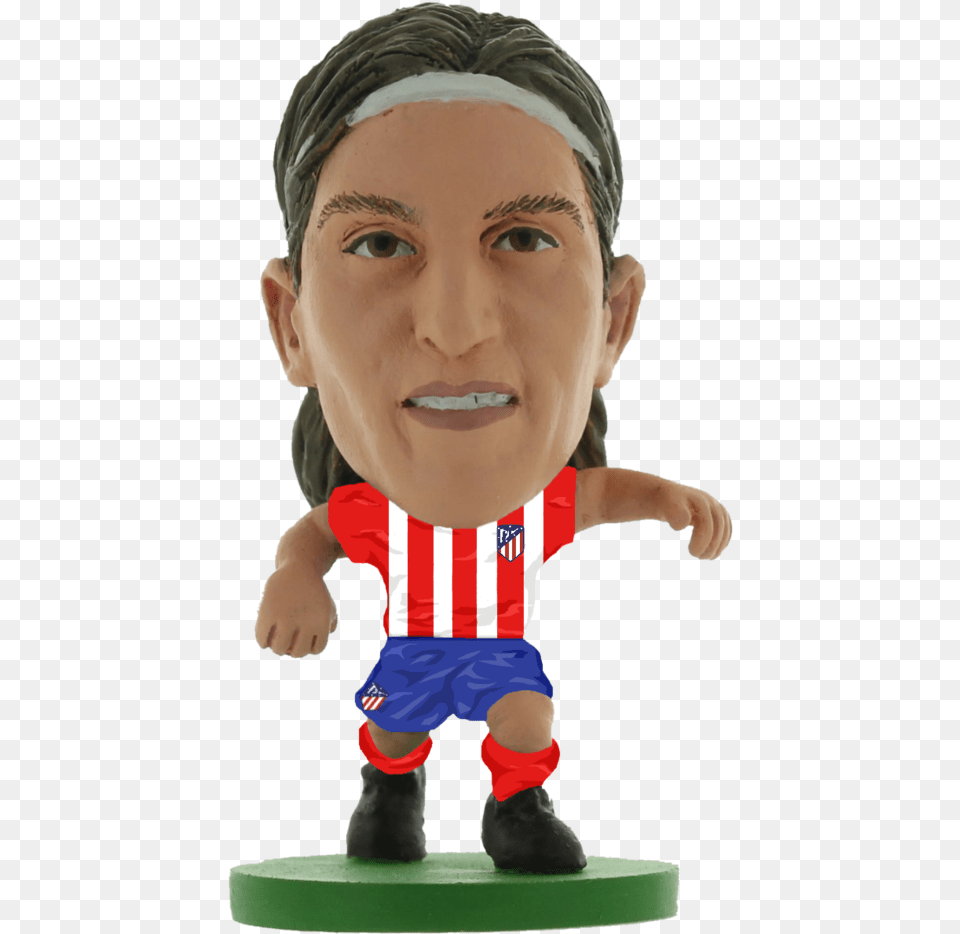 Transparent Atletico Madrid Football Figures Big Heads, Figurine, Baby, Person Png Image