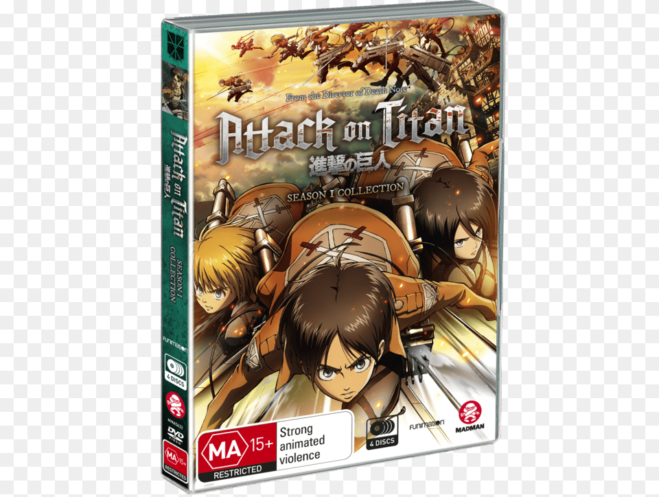 Attack On Titan Attack On Titans Poster, Book, Comics, Publication, Face Free Transparent Png