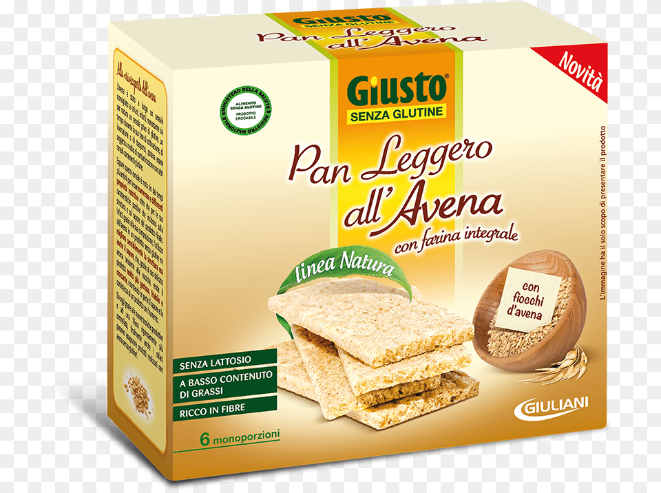 Avena Giusto Farina, Bread, Cracker, Food, Sandwich Free Transparent Png