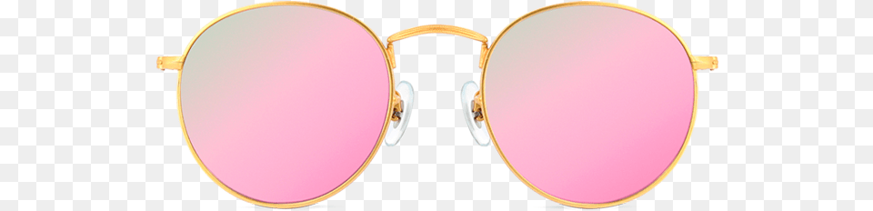 Transparent Aviators Rose Gold For Teen, Accessories, Glasses, Sunglasses Free Png