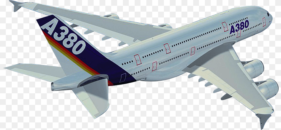 Transparent Avion Clipart Back Of Plane, Aircraft, Airliner, Airplane, Transportation Free Png