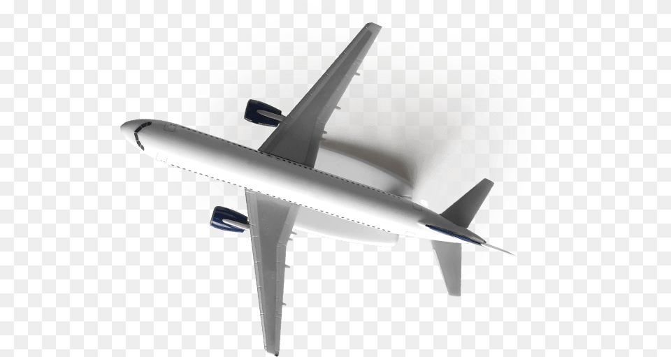 Transparent Aviones Avion Arriba, Aircraft, Airliner, Airplane, Transportation Png Image