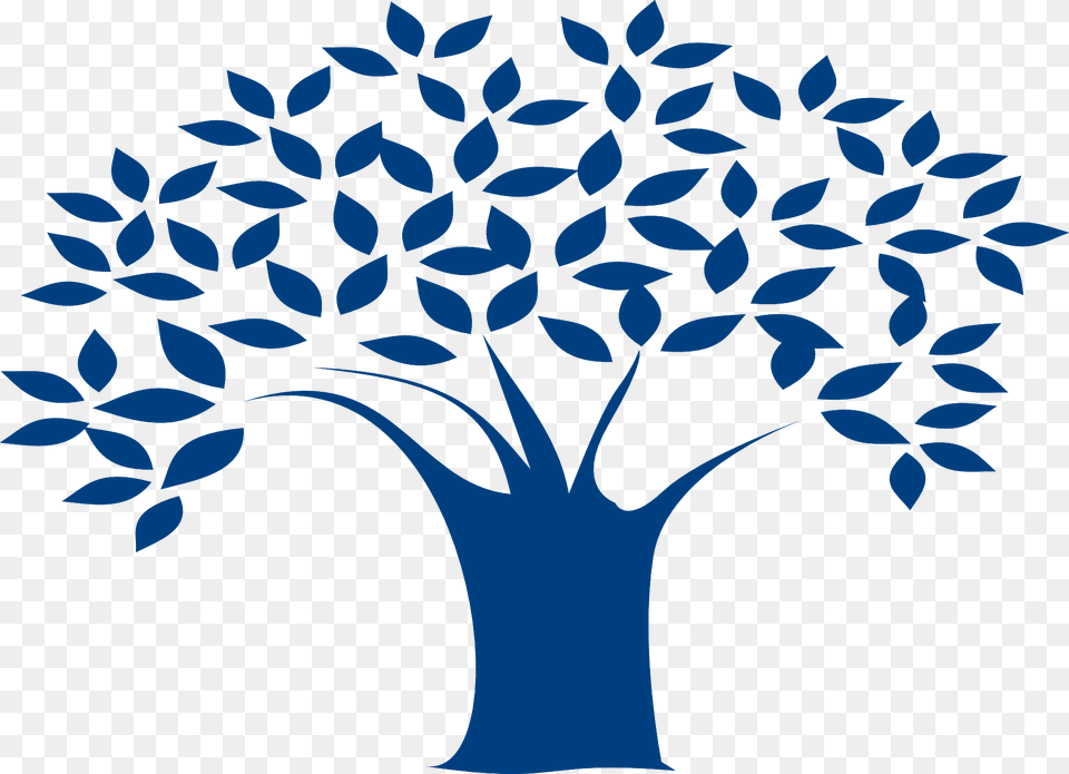 Transparent Avocado Clipart Blue Tree Clip Art, Graphics, Leaf, Plant, Pattern Png Image