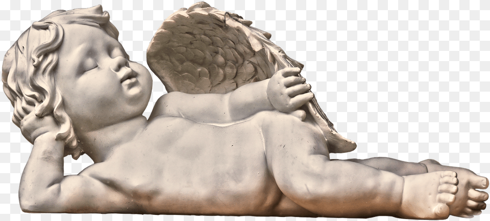Transparent Baby Angel Baby Statue Hd, Person, Face, Head Png