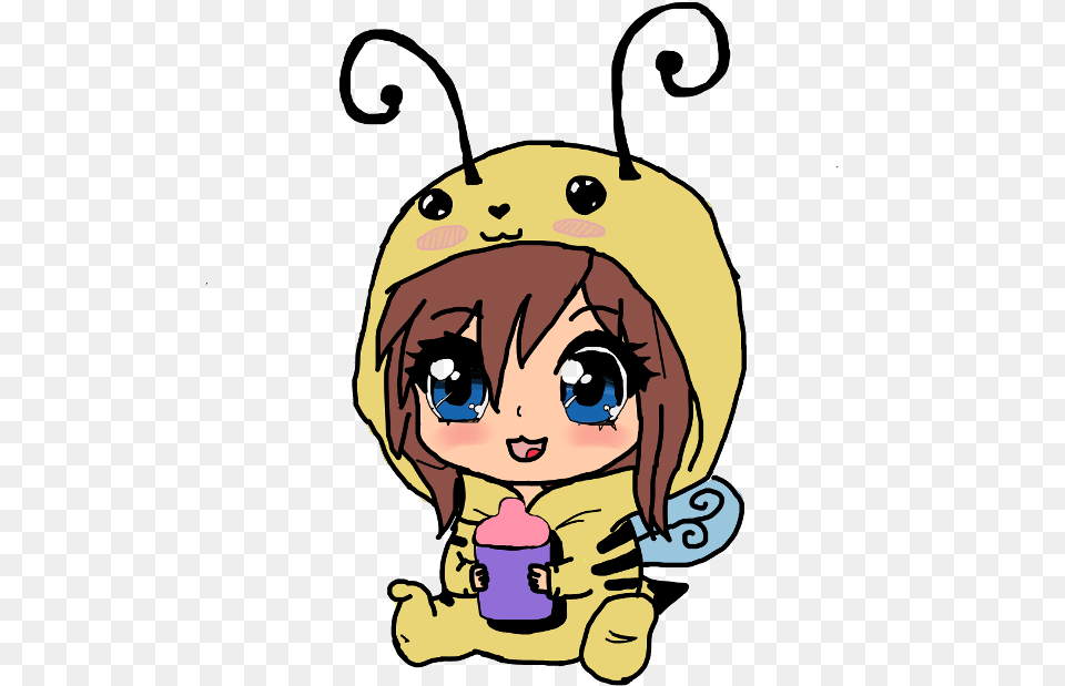 Transparent Baby Bumble Bee Clipart, Face, Head, Person, Cartoon Png Image