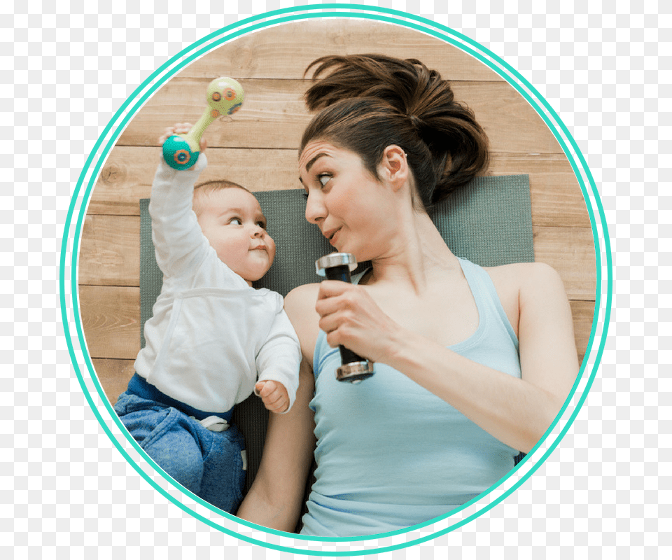 Baby Hair Mom Working Out With Kids, Woman, Portrait, Photography, Person Free Transparent Png