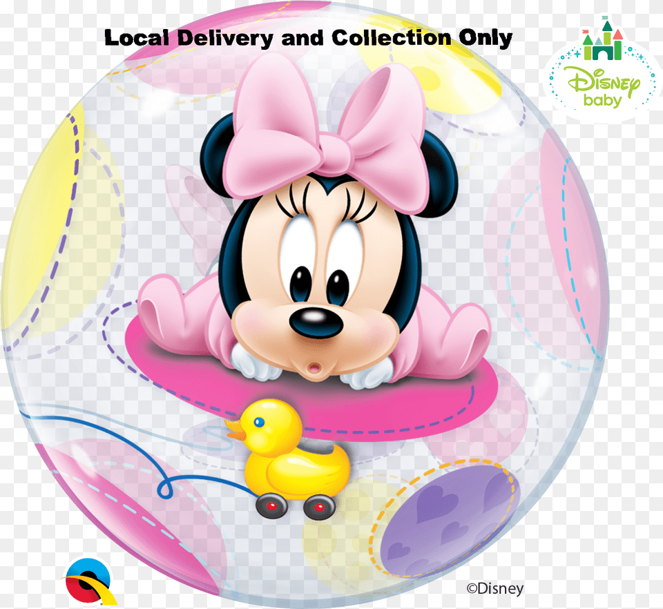 Baby Minnie Minnie Bubble, Balloon, Toy Free Transparent Png