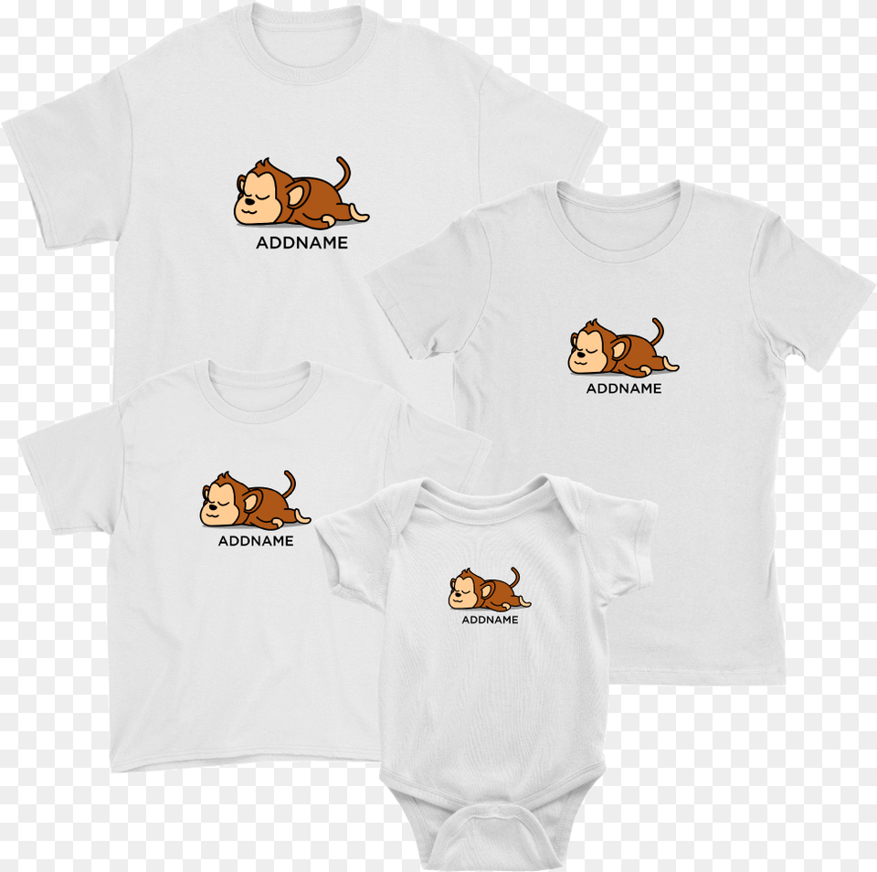 Transparent Baby Monkey Edition Tiger, Clothing, T-shirt Free Png