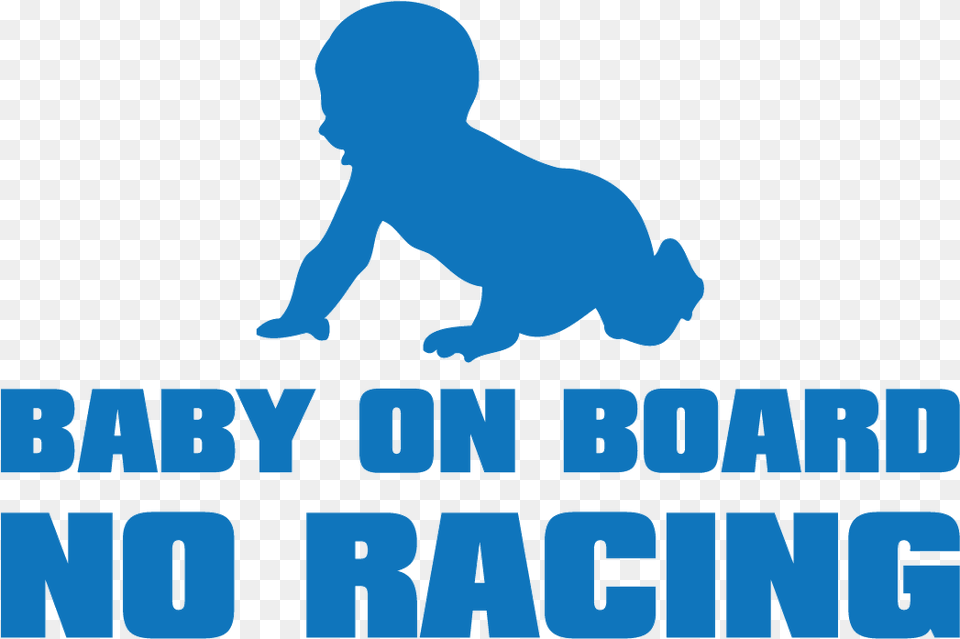 Transparent Baby On Board Clipart, Person, Crawling Png Image
