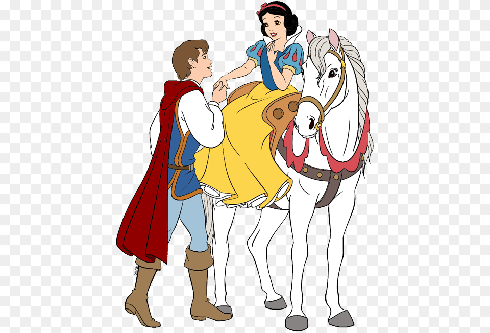 Transparent Baby Prince Clipart Prince Charming White Horse, Person, Adult, Female, Woman Free Png