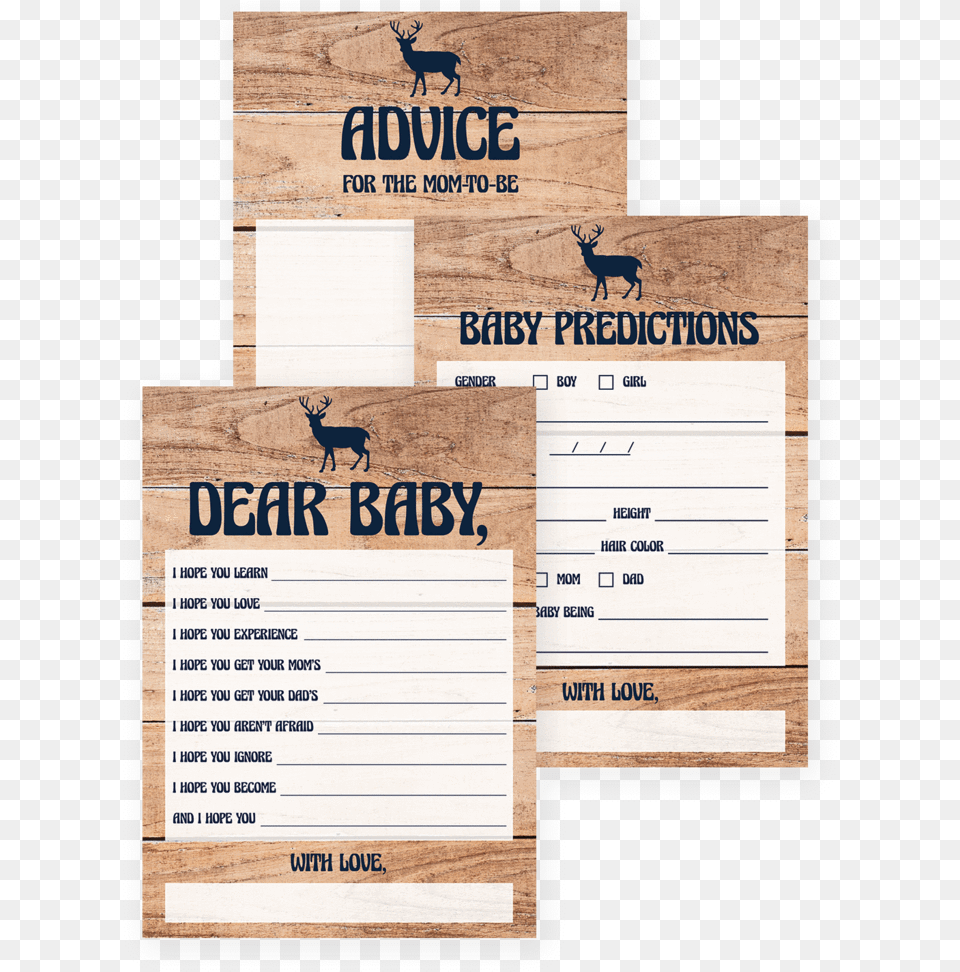 Transparent Baby Shower Banner Clipart Baby Shower Games Woodlands Themed, Animal, Antelope, Wildlife, Mammal Png Image