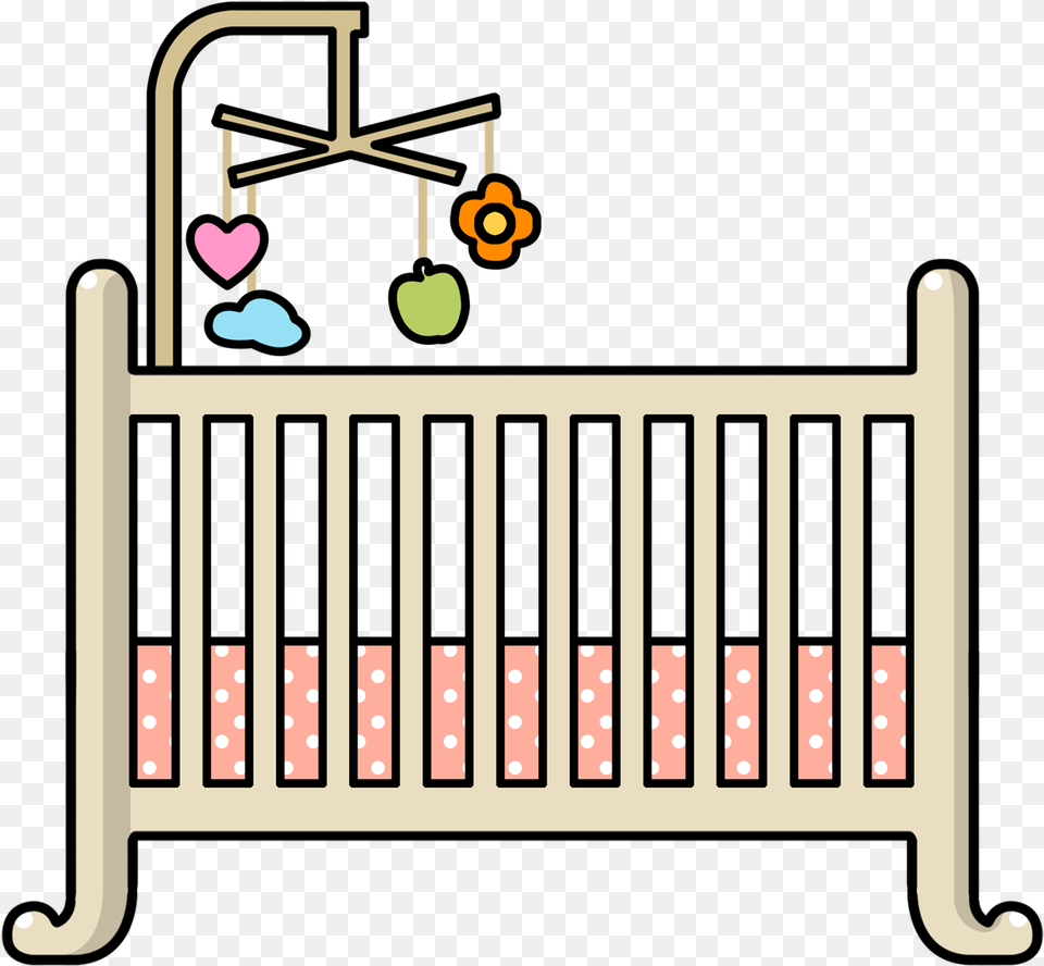 Transparent Baby Stuff Crib Clipart, Furniture, Infant Bed, Gate, Bed Png Image