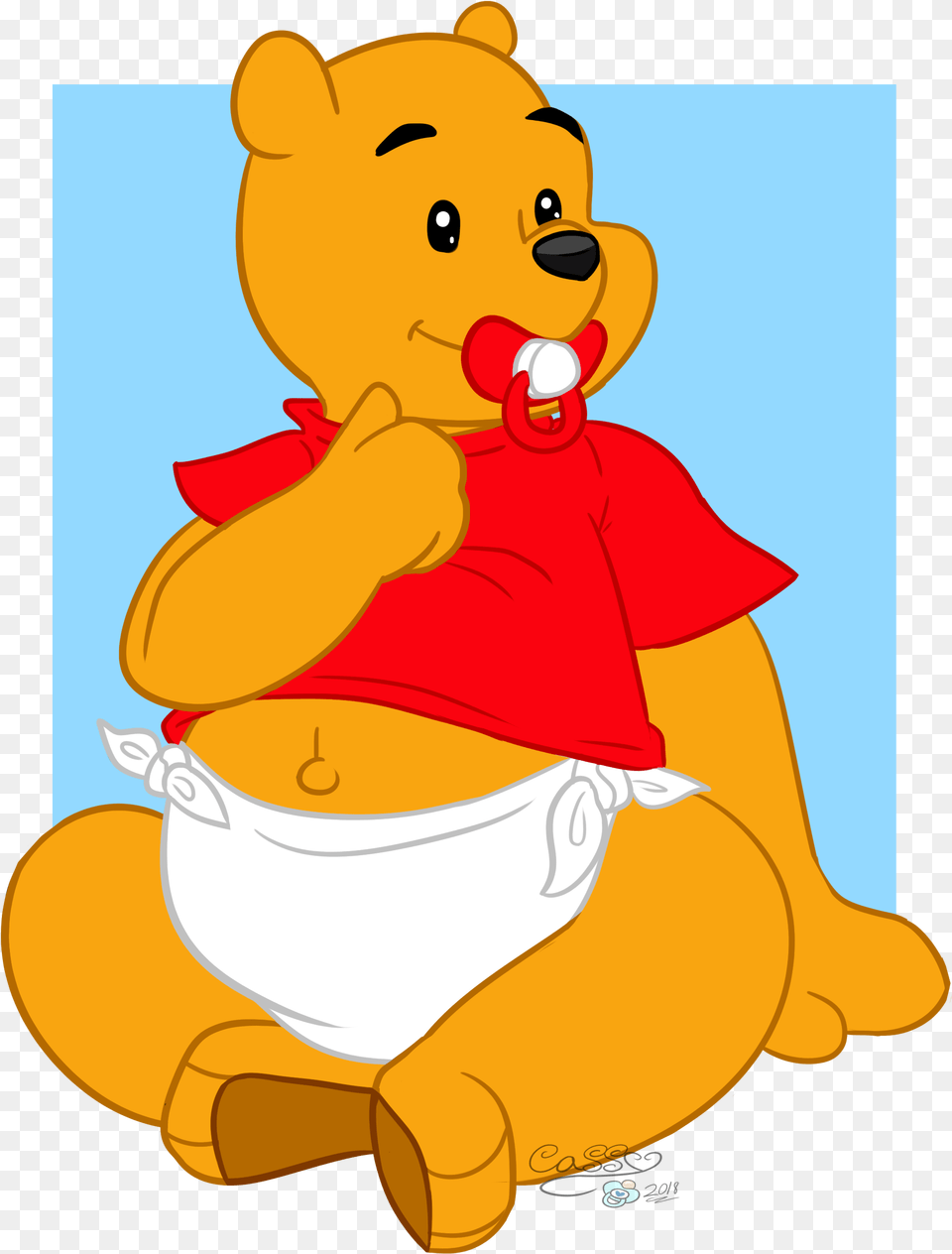 Baby Winnie The Pooh Winnie The Pooh Belly Button, Animal, Bear, Mammal, Wildlife Free Transparent Png