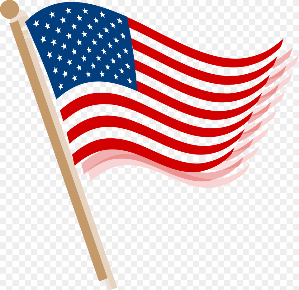 Background American Flag Clipart, American Flag Free Transparent Png