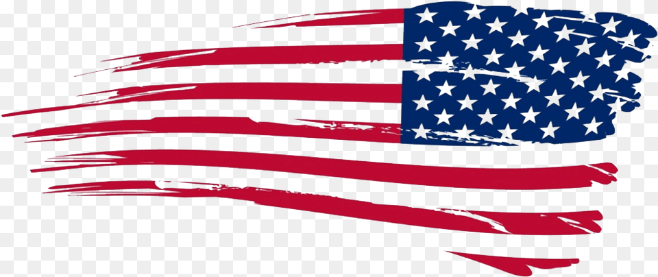 Transparent Background American Flag Transparent, American Flag, Aircraft, Airplane, Transportation Png Image