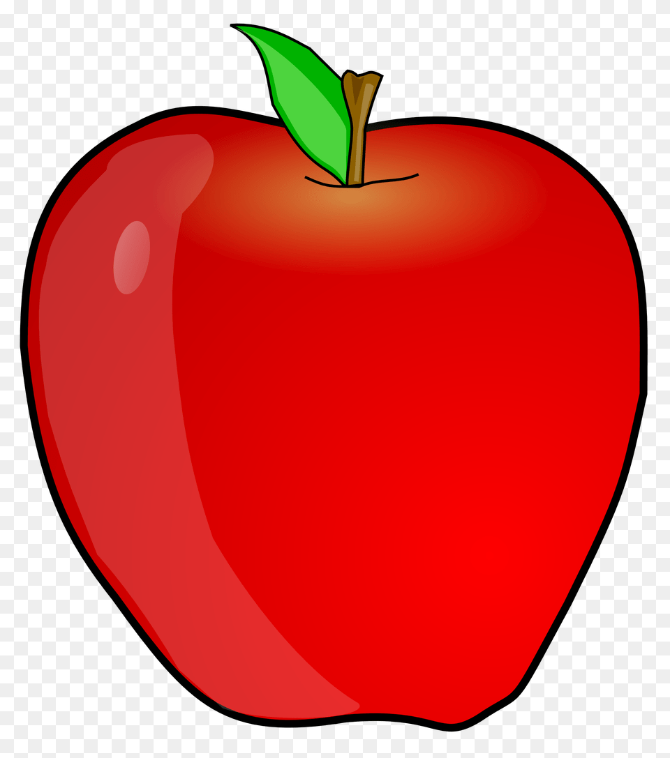 Transparent Background Apple Clipart Apple Clip Art Apple, Food, Fruit, Plant, Produce Free Png Download