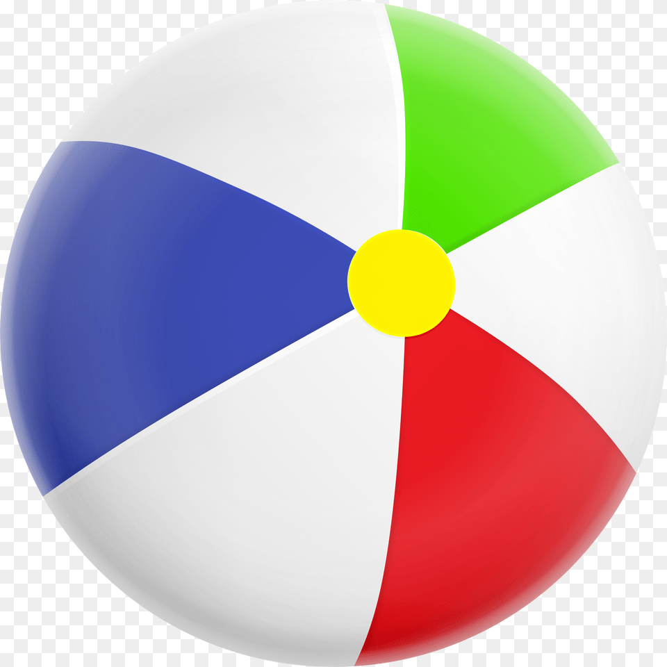 Transparent Background Beach Ball Clipart, Sphere Free Png Download