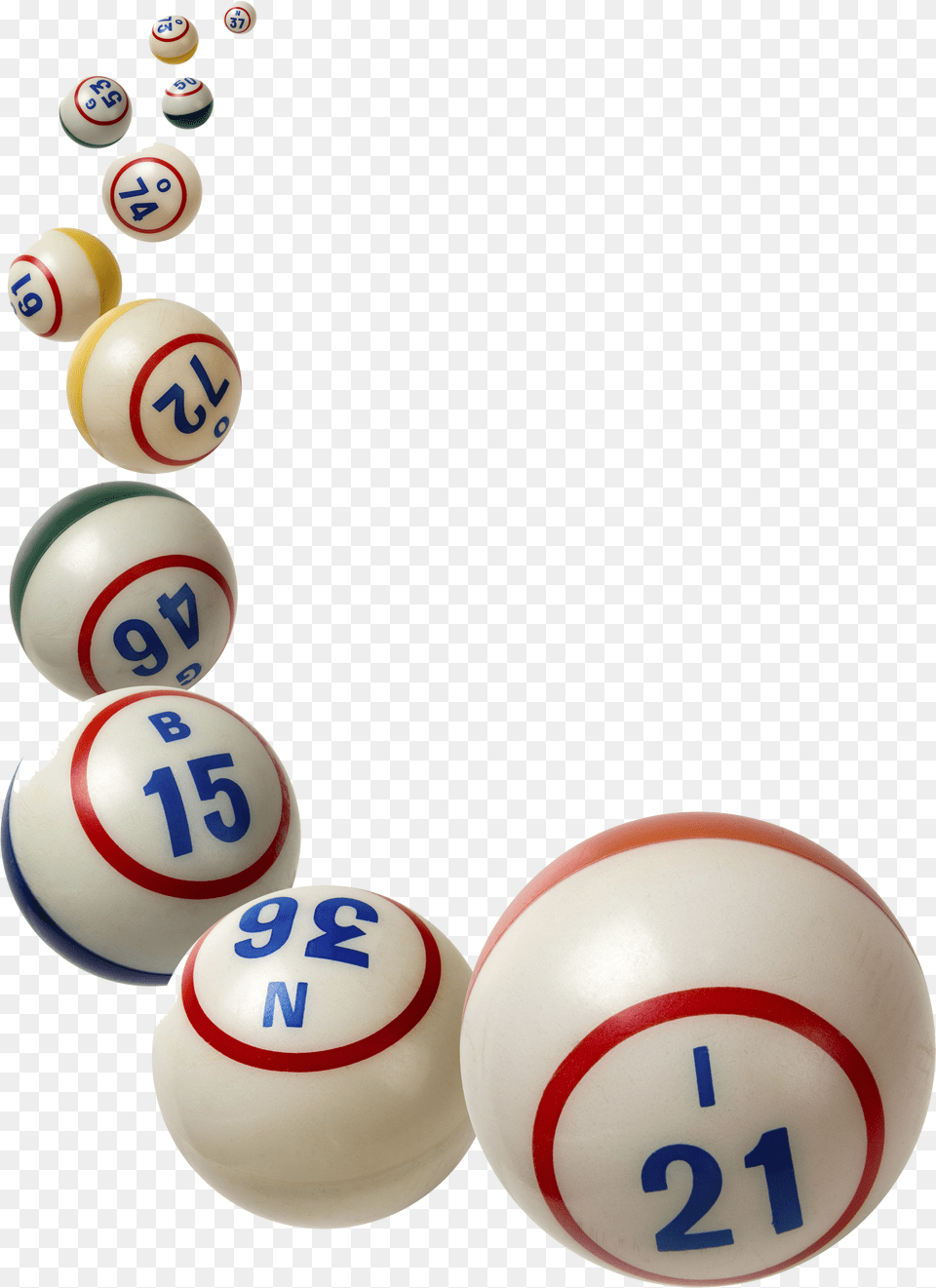 Transparent Background Bingo Balls Free Png