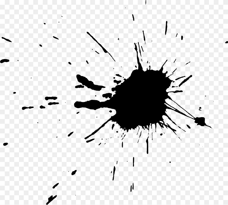 Background Black Paint Splatter, Silhouette, Stain, Stencil, Person Free Transparent Png