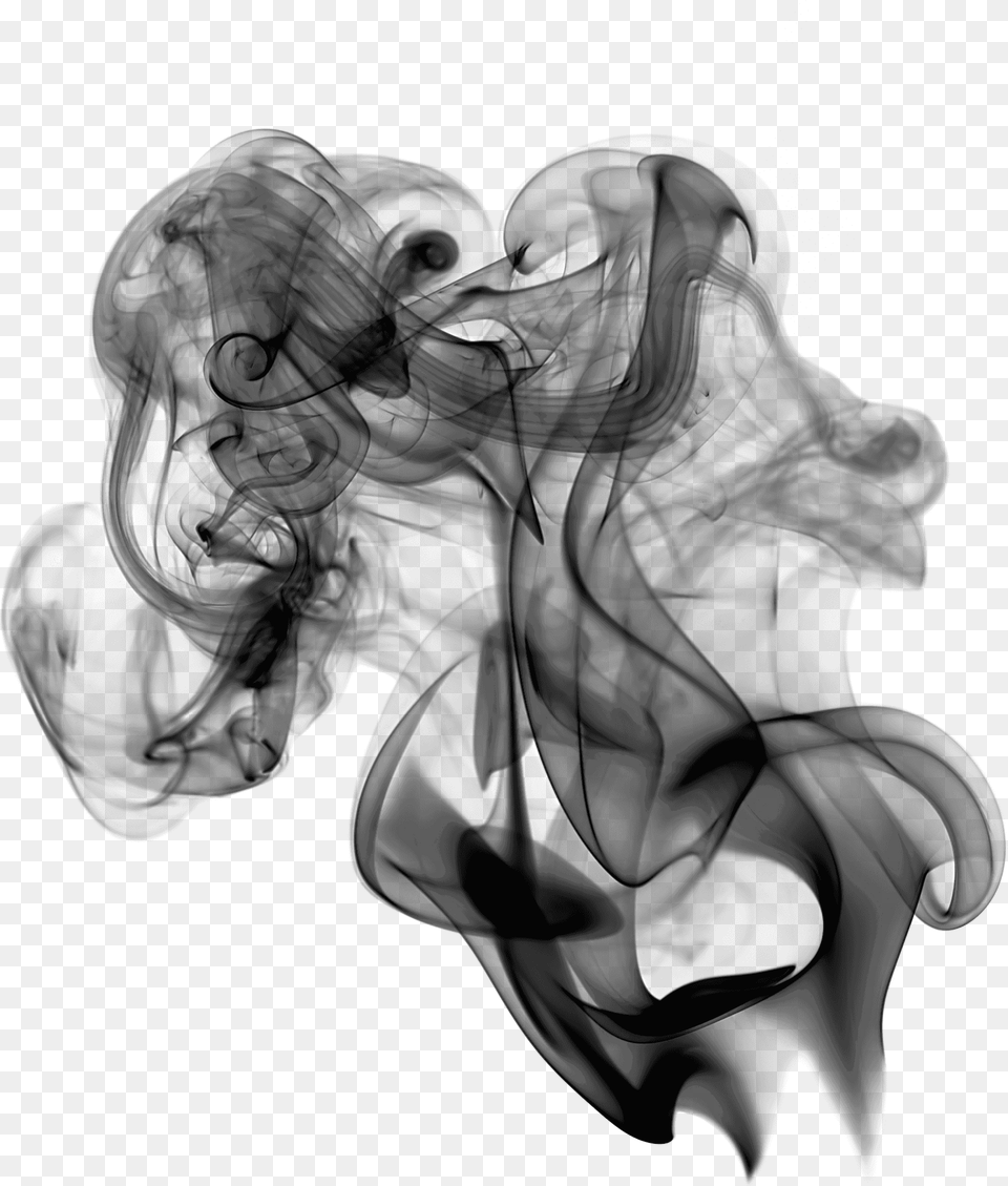 Transparent Background Black Smoke, Adult, Female, Person, Woman Png