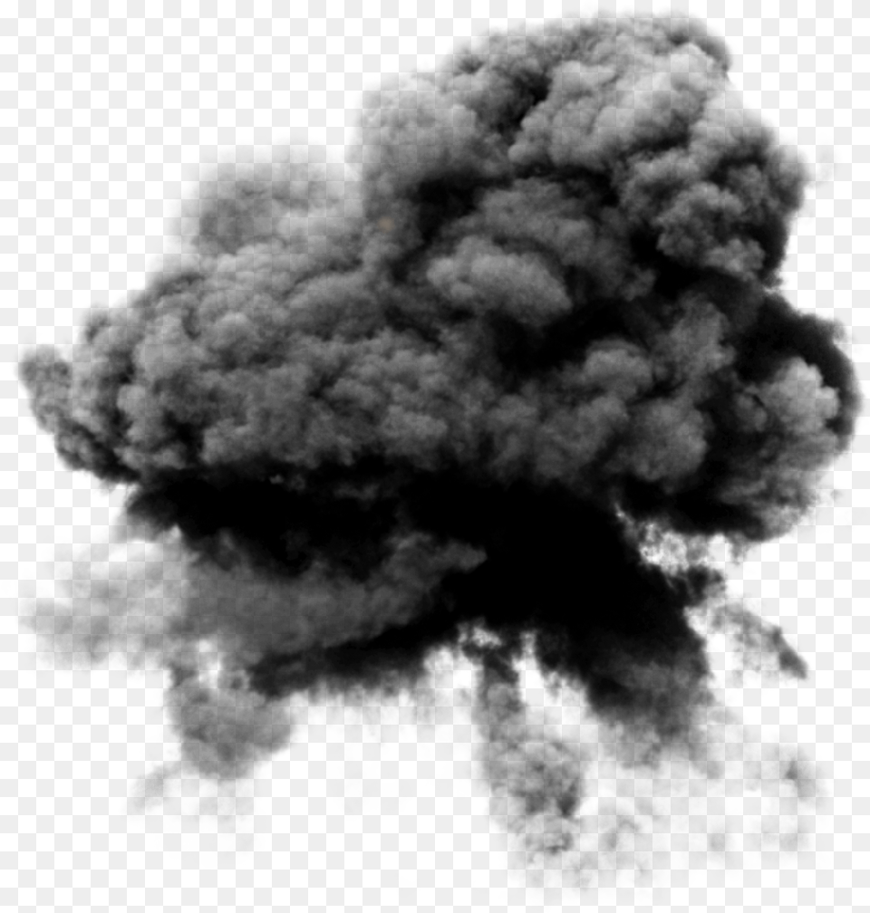 Transparent Background Black Smoke, Nature, Outdoors, Weather, Silhouette Free Png Download