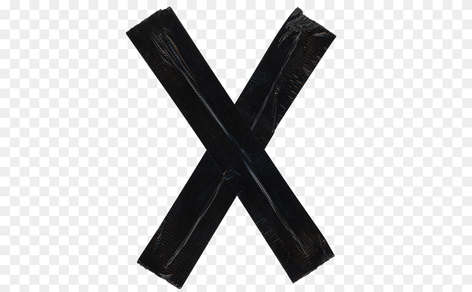 Transparent Background Black Tape, Cross, Symbol, Sword, Weapon Png Image