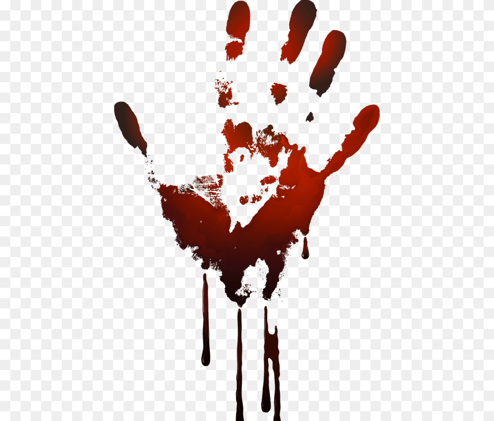 Background Bloody Handprint, Body Part, Finger, Hand, Person Free Transparent Png