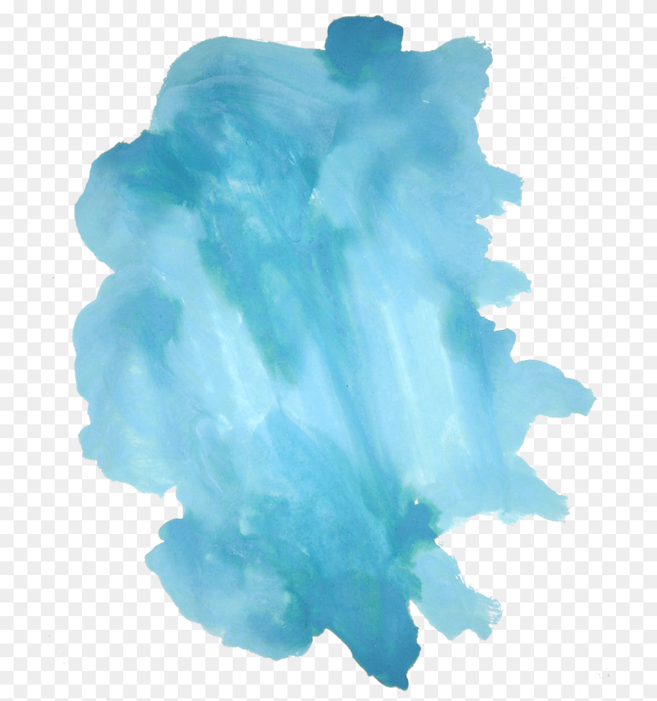 Transparent Background Blue Paint Clipart Blue Watercolor Splash, Ice, Nature, Outdoors, Winter Free Png Download
