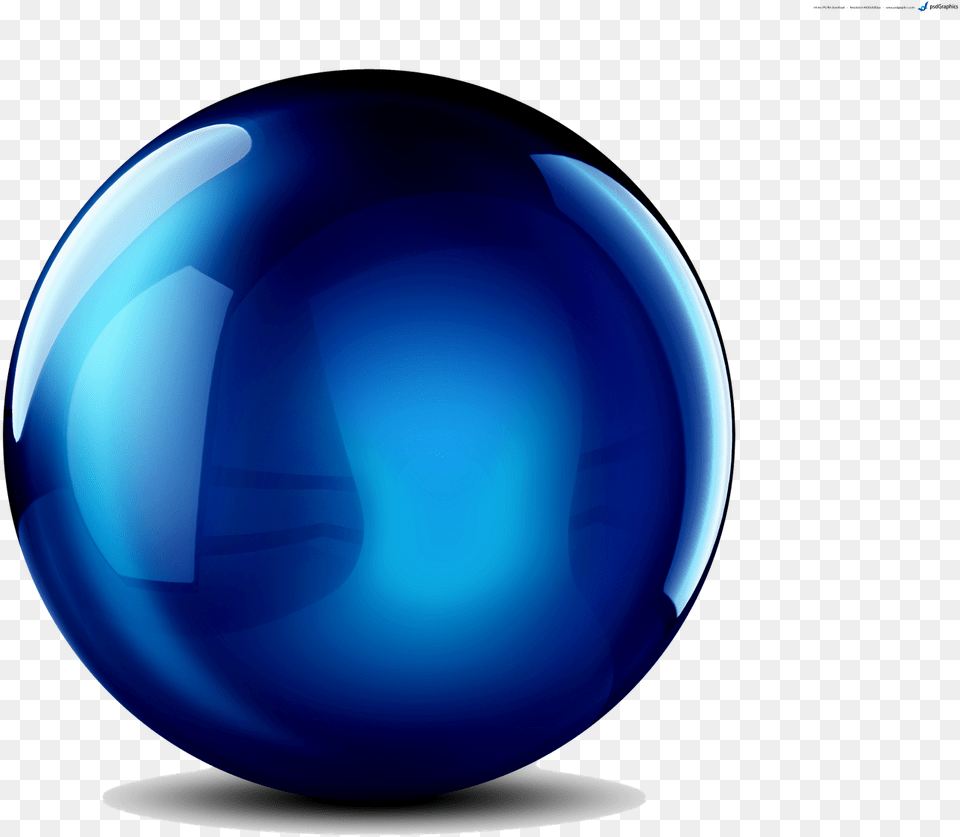 Transparent Background Blue Sphere, Plate Free Png