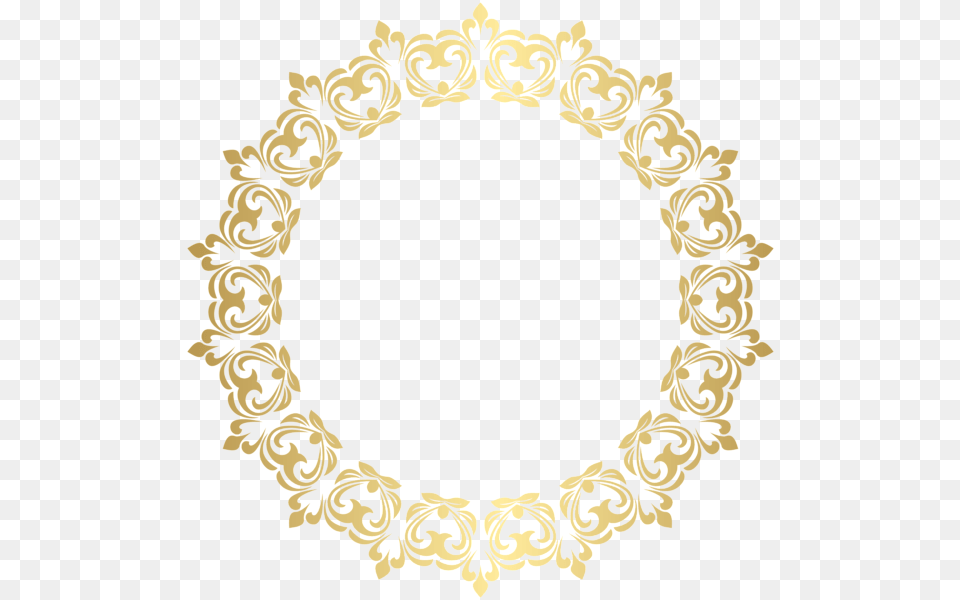 Transparent Background Border Circle Frame, Oval, Pattern Free Png