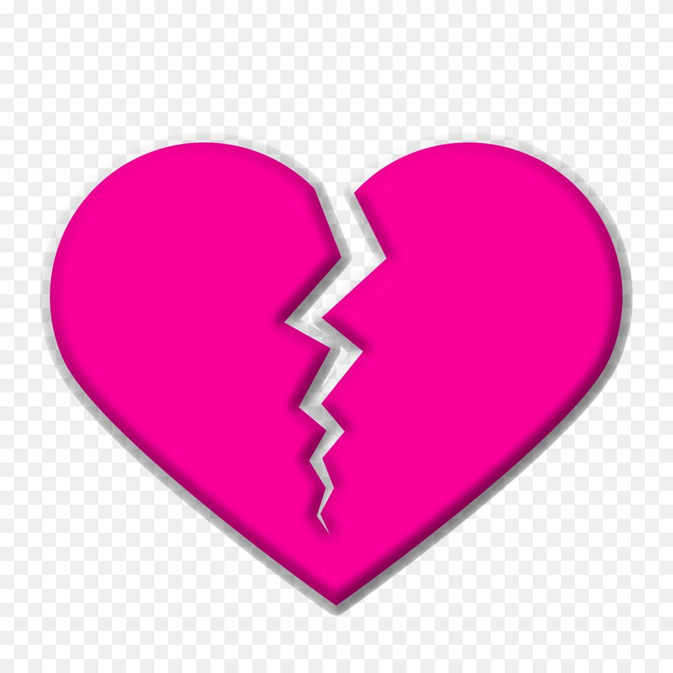 Transparent Background Broken Heart Heart, Astronomy, Moon, Nature, Night Free Png Download