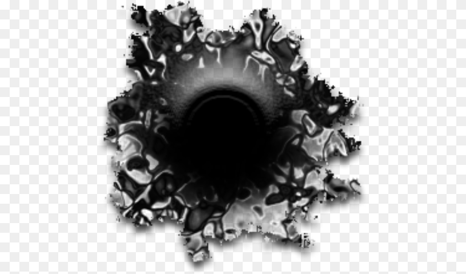 Transparent Background Bullet Hole, Gray Png Image