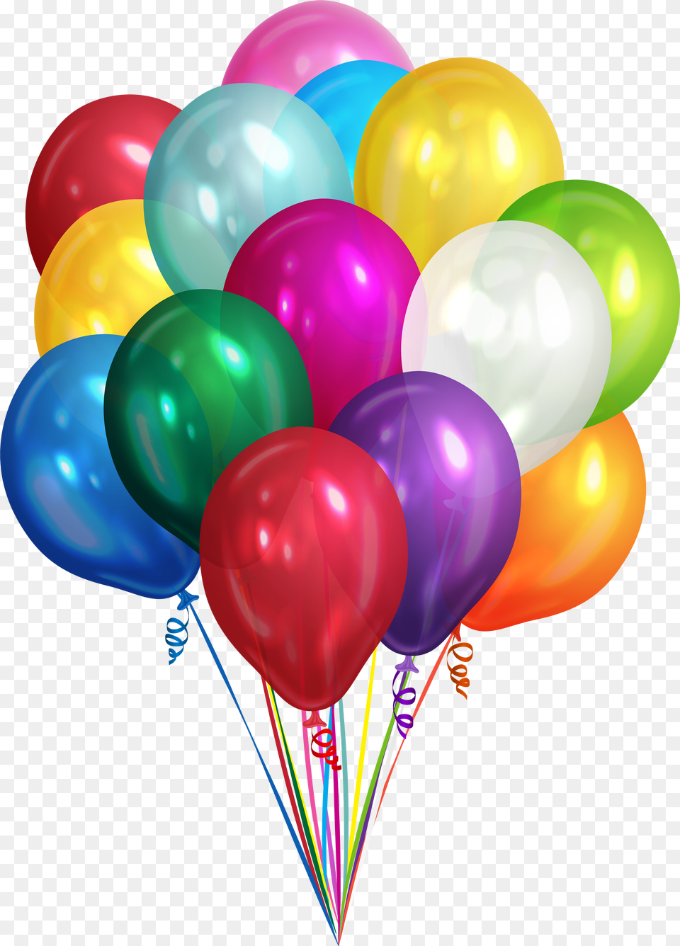 Transparent Background Bunch Of Balloon Clipart Png Image