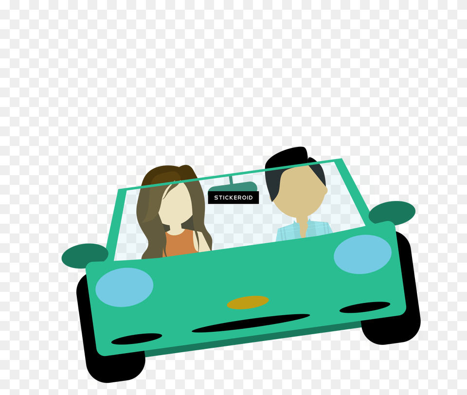 Background Car Cartoon Drive Car Background, Adult, Female, Person, Woman Free Transparent Png