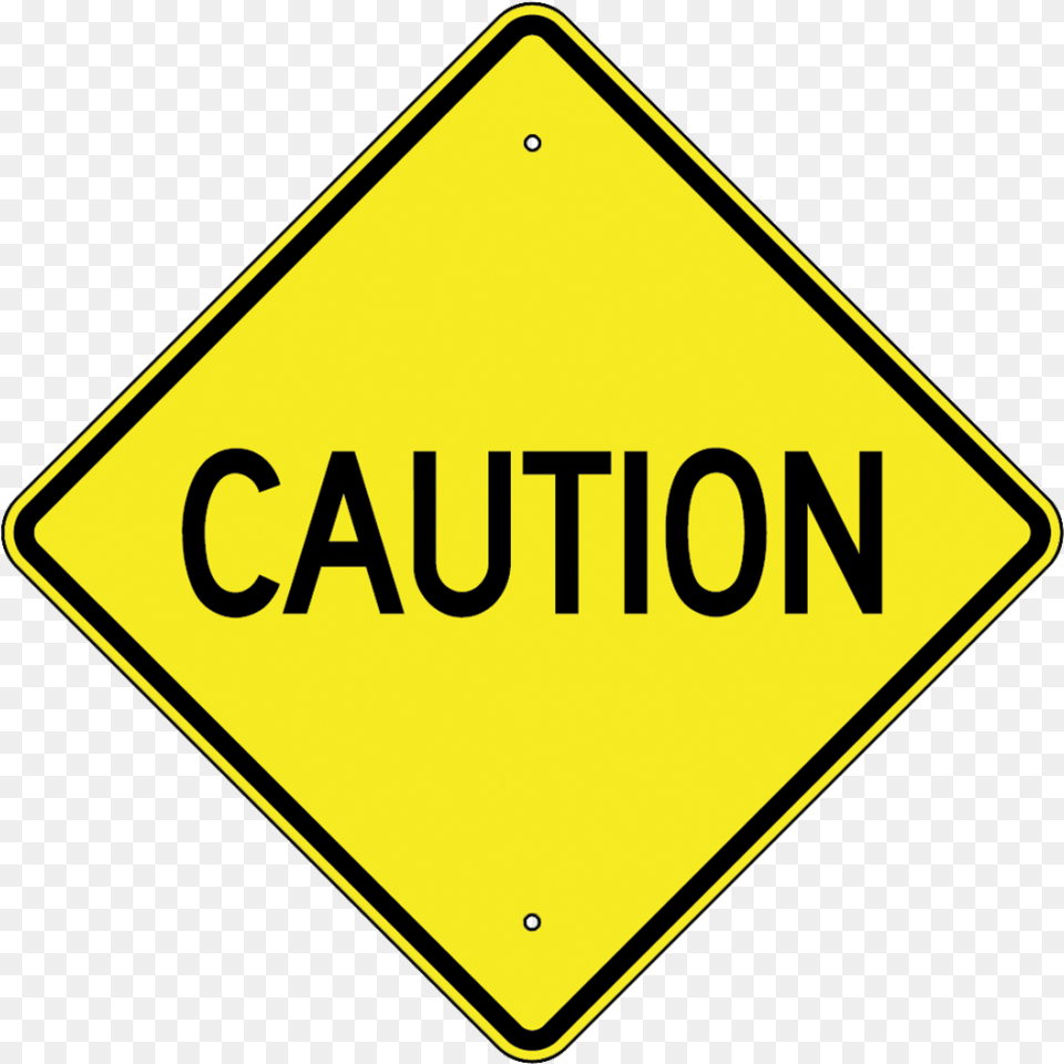 Transparent Background Caution Clipart, Road Sign, Sign, Symbol Free Png