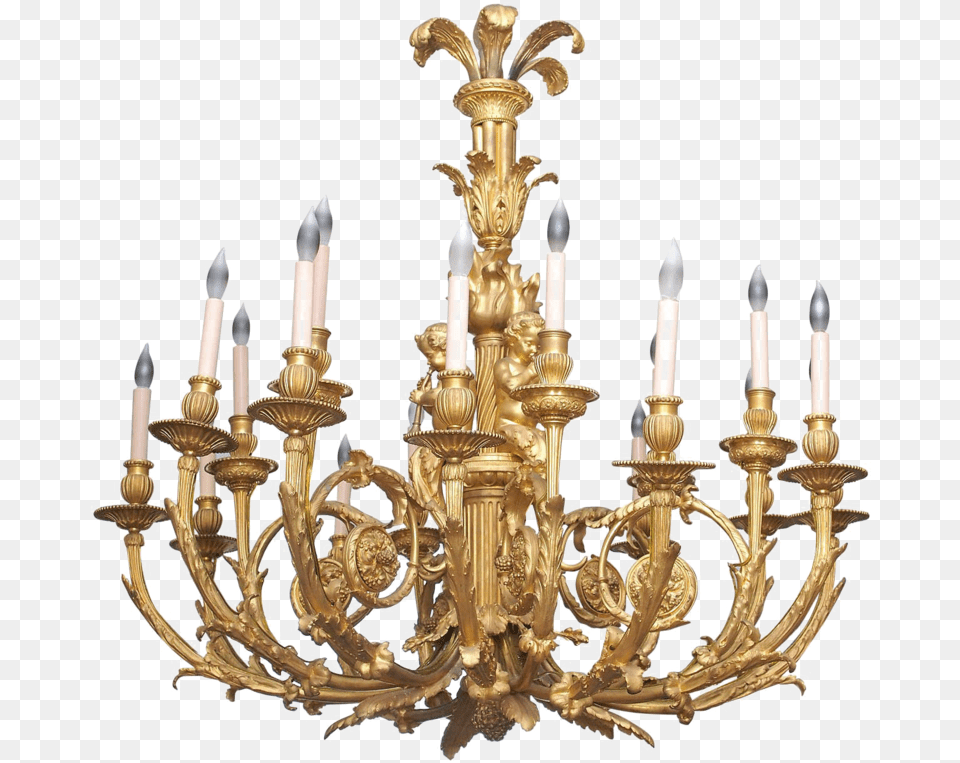 Transparent Background Chandelier, Lamp, Bronze Png Image