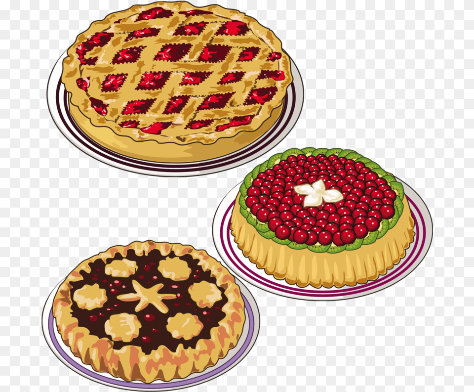 Background Cherry Pie, Cake, Dessert, Food, Tart Free Transparent Png