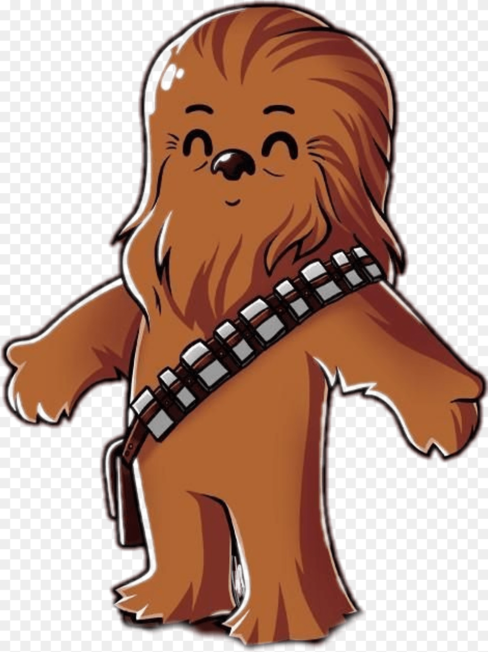 Transparent Background Chewbacca Clipart Cute Chewbacca Cartoons, Baby, Person, Puppy, Animal Png