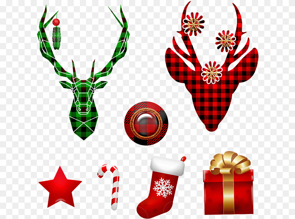 Transparent Background Christmas Icon Design, Gift, Christmas Decorations, Festival, Ball Png Image