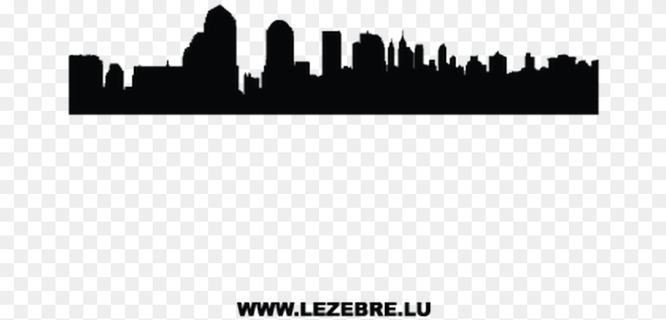 Background City Silhouette Blackboard Free Transparent Png