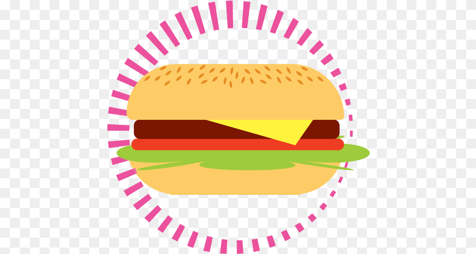 Transparent Background Clock, Burger, Food Free Png