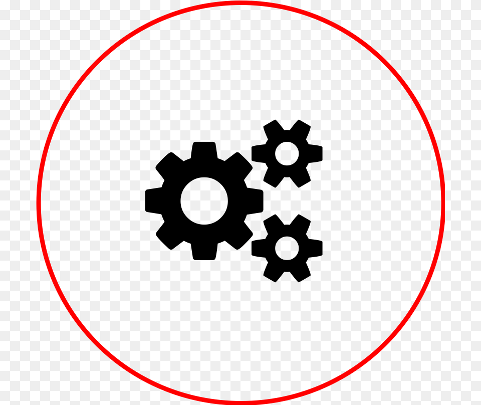Transparent Background Cog Icon, Sphere, Oval Png Image