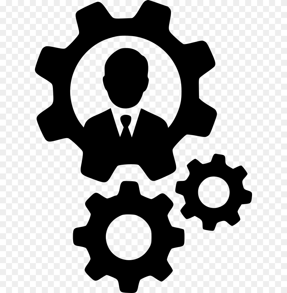 Transparent Background Cogs Icon, Machine, Gear, Adult, Man Free Png