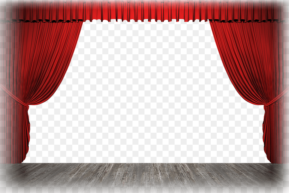 Transparent Background Curtain, Indoors, Stage, Theater, Electronics Free Png Download