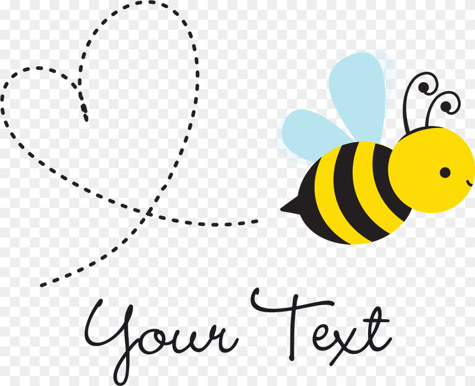 Transparent Background Cute Bee Clipart, Animal, Honey Bee, Insect, Invertebrate Free Png Download