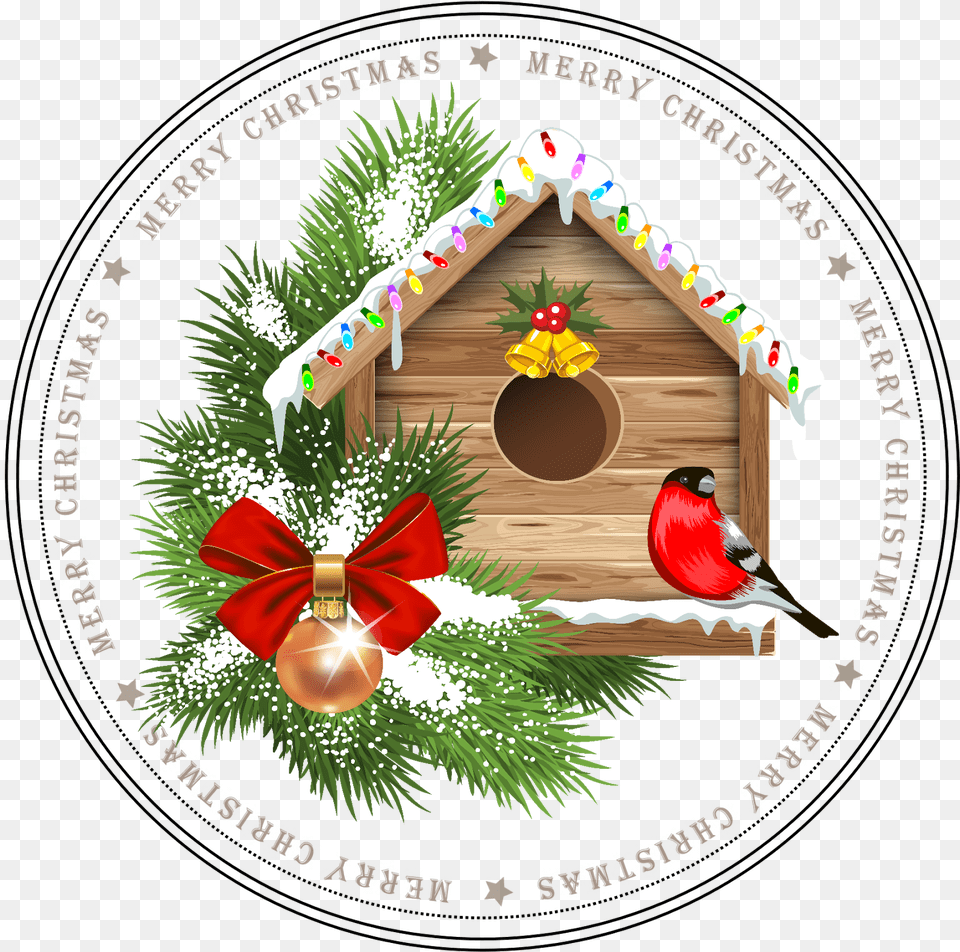 Transparent Background Decorated Christmas Tree, Animal, Bird Png