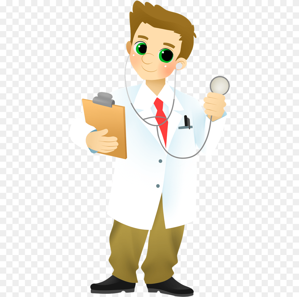 Background Doctor Clipart, Clothing, Coat, Lab Coat, Person Free Transparent Png